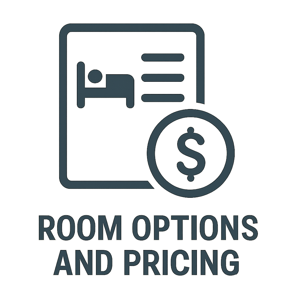 Room Options and Pricing symbol